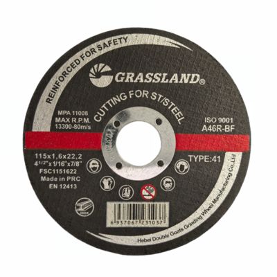 ステンレス鋼および非鉄金属用途向けの115mm Inox研削ディスクによる高速でクリーンな切断。汚染物質フリー