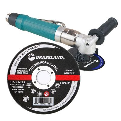 GRASSLAND 4.5 "不酸化鋼の汚染物質のない切削用イノックス切断ディスク 115 × 1.6