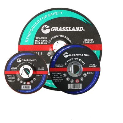 125mm 切断ディスク 鉄筋結合材料のステンレス鋼と非鉄金属の迅速な直線とクリーンな切断