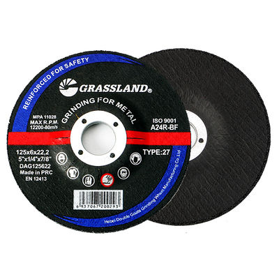 GRASSLAND 5 "金属研削ディスク 125mm X 6mm X 22.2mm ステンレス鋼の異物混入のない切断用